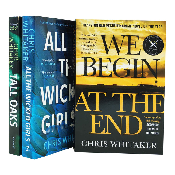 Chris Whitaker Collection 3 Books Set - Fiction - Paperback - St Stephens Books