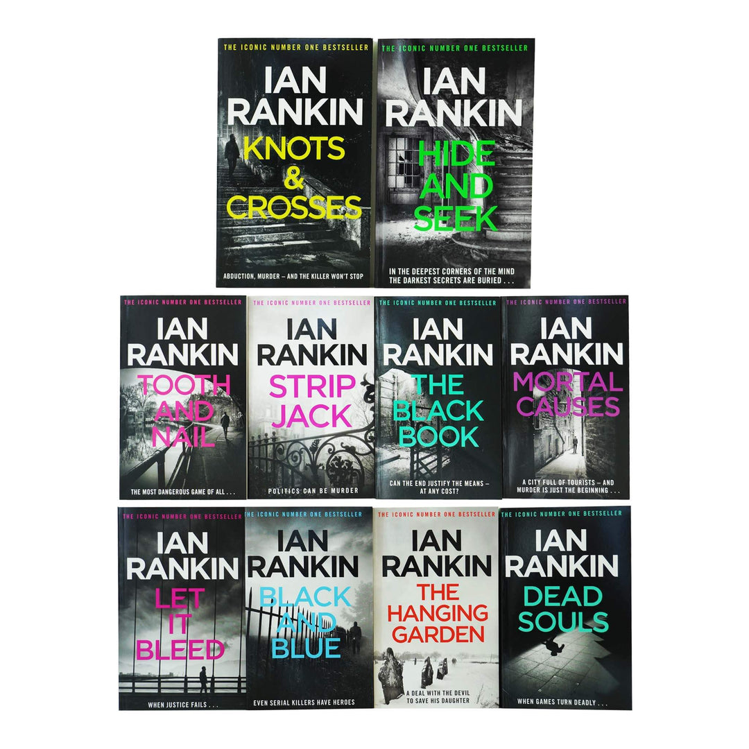 Ian Rankin Inspector Rebus Series Collection 10 Books Set - Fiction - Paperback - St Stephens Books