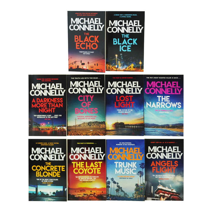 Harry Bosch Series 1-10 Books Collection Set By Michael Connelly - Fiction - Paperback - St Stephens Books