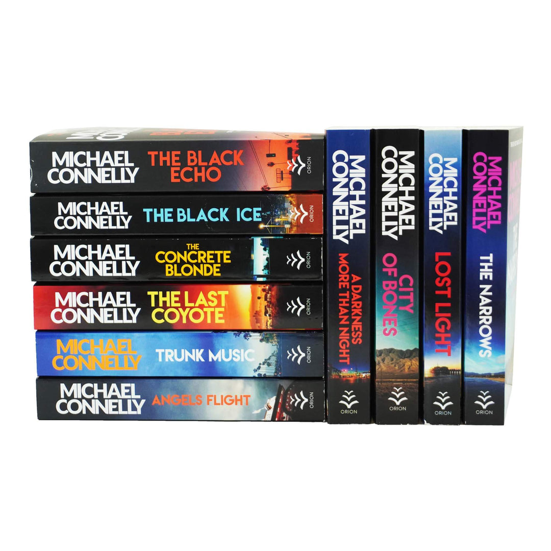 Harry Bosch Series 1-10 Books Collection Set By Michael Connelly - Fiction - Paperback - St Stephens Books