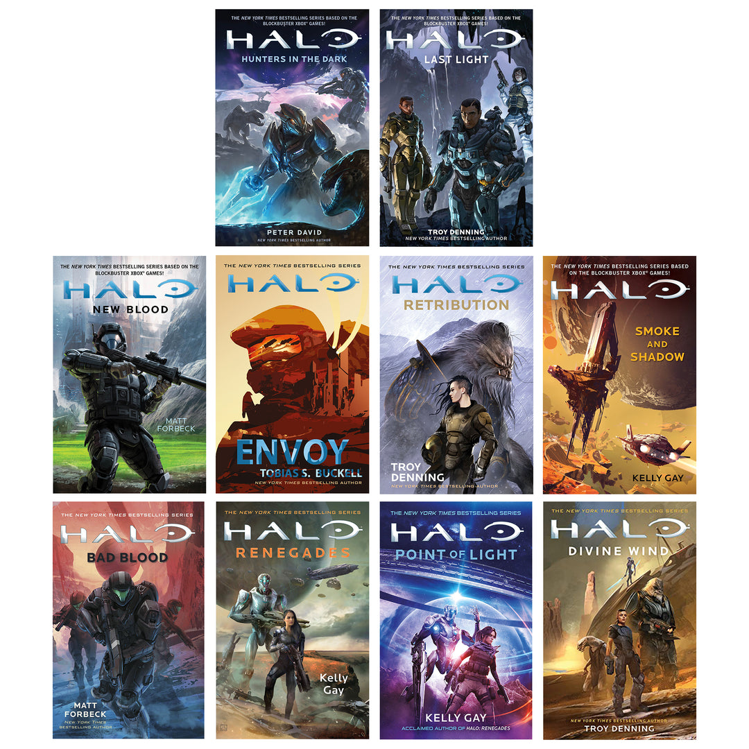 Halo Collection 10 Books Set - Fiction - Paperback - St Stephens Books