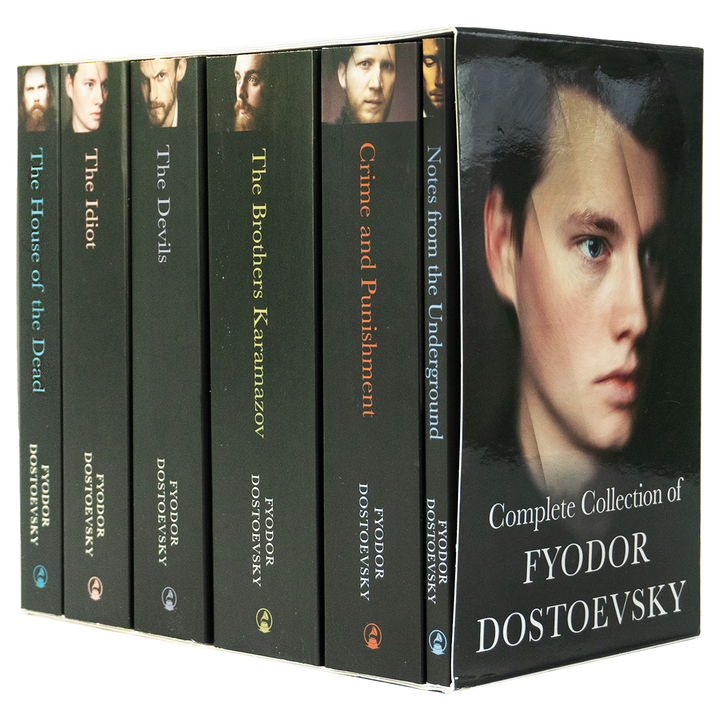 Complete Collection of Fyodor Dostoevsky 6 Books Set - Fiction - Paperback - St Stephens Books