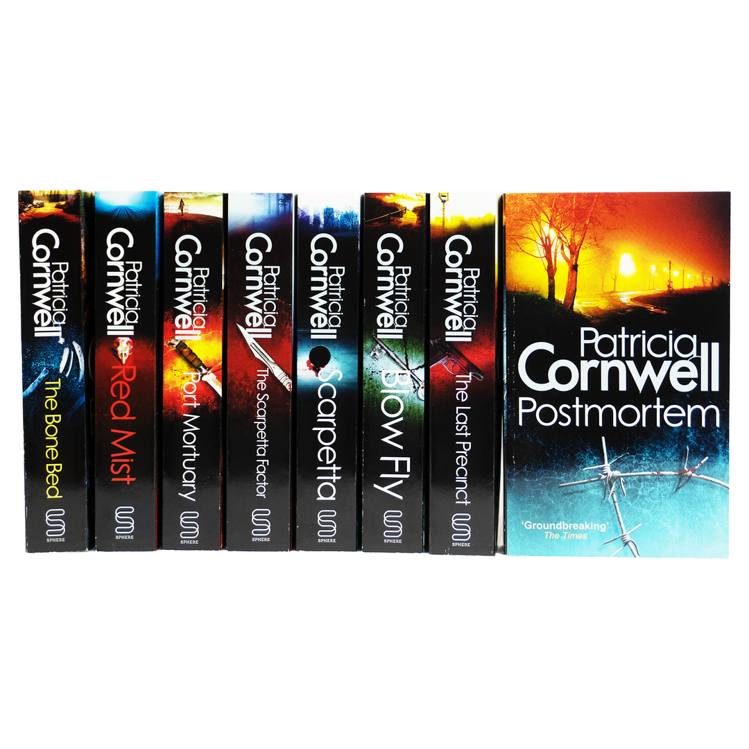 Kay Scarpetta Series By Patricia Cornwell 8 Books Collection Set - Fiction - Paperback - St Stephens Books