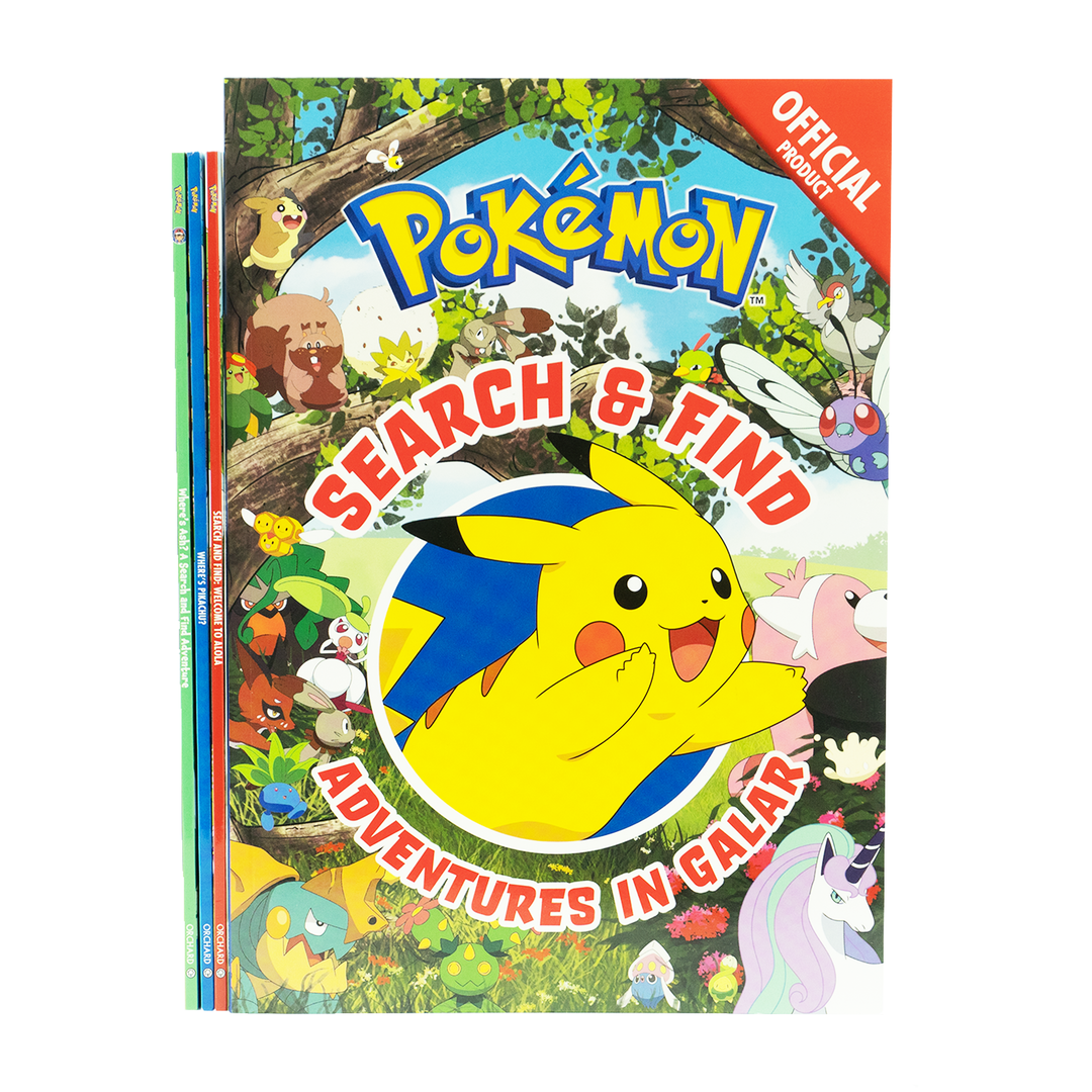 The Official Pokémon Series 4 Books Collection Set - Ages 5-8 - Paperback - St Stephens Books