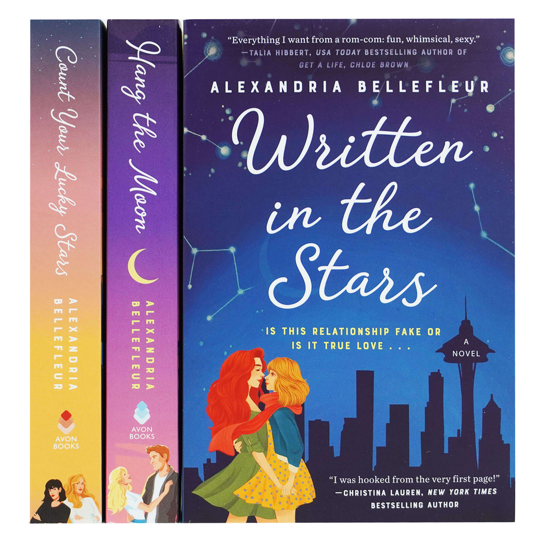Written in the Stars Book Series by Alexandria Bellefleur 3 Books Collection Set - Fiction - Paperback - St Stephens Books