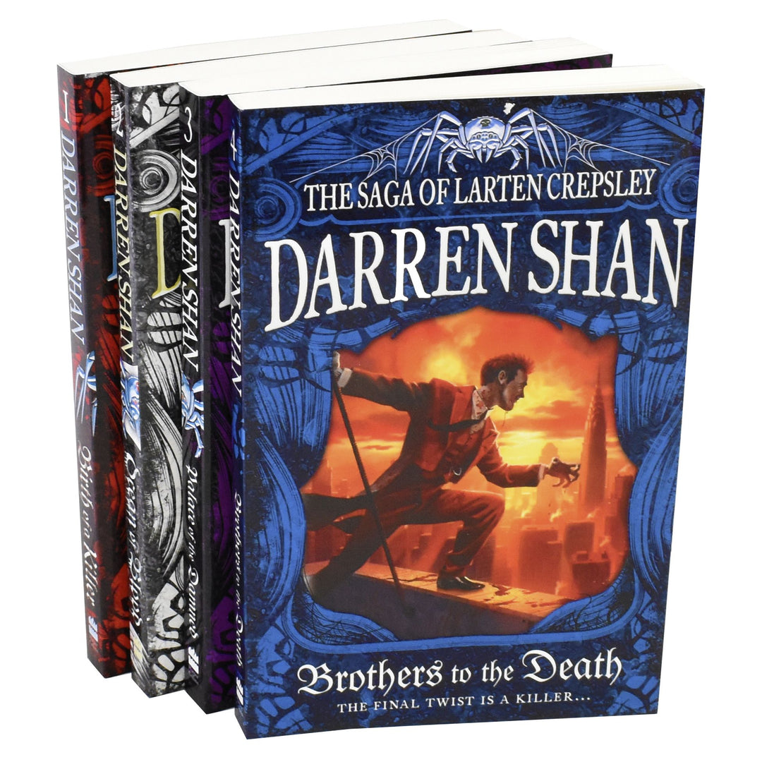 The Saga of Larten Crepsley Series 4 Books Collection Set by Darren Shan - Ages 9 years and up - Paperback - St Stephens Books