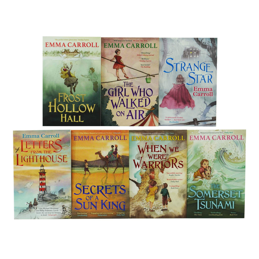 Emma Carroll Secret of a Sun King 7 Books Collection - Ages 9-14 - Paperback - St Stephens Books