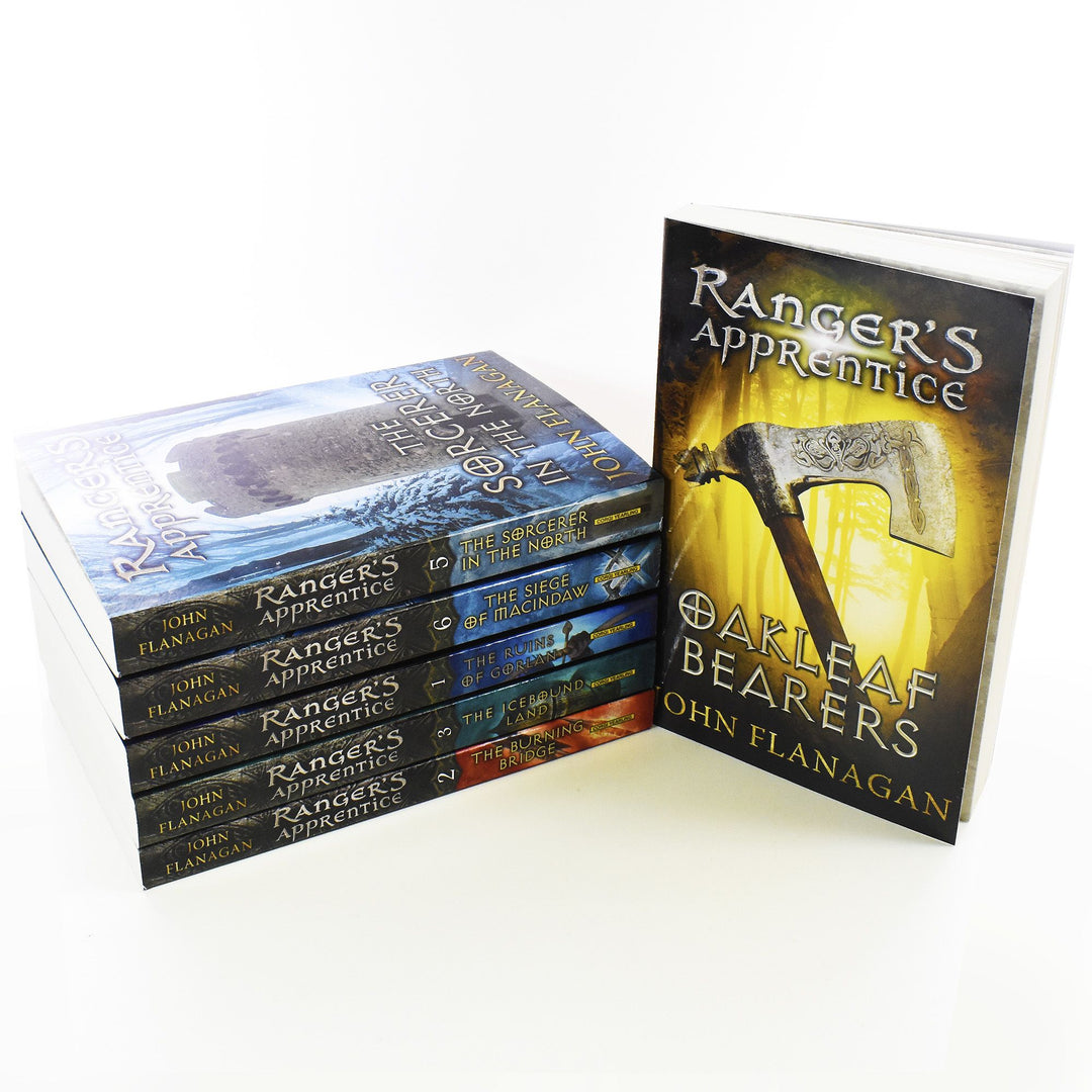 Rangers Apprentice Series 1-6 Books By John Flanagan - Young Adult - Paperback - St Stephens Books
