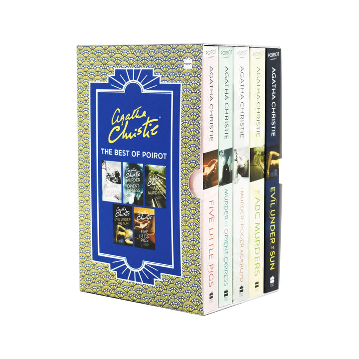 Adult - Agatha Christie The Best Of Poirot 5 Books Box Set Collection Pack – Adult – Paperback