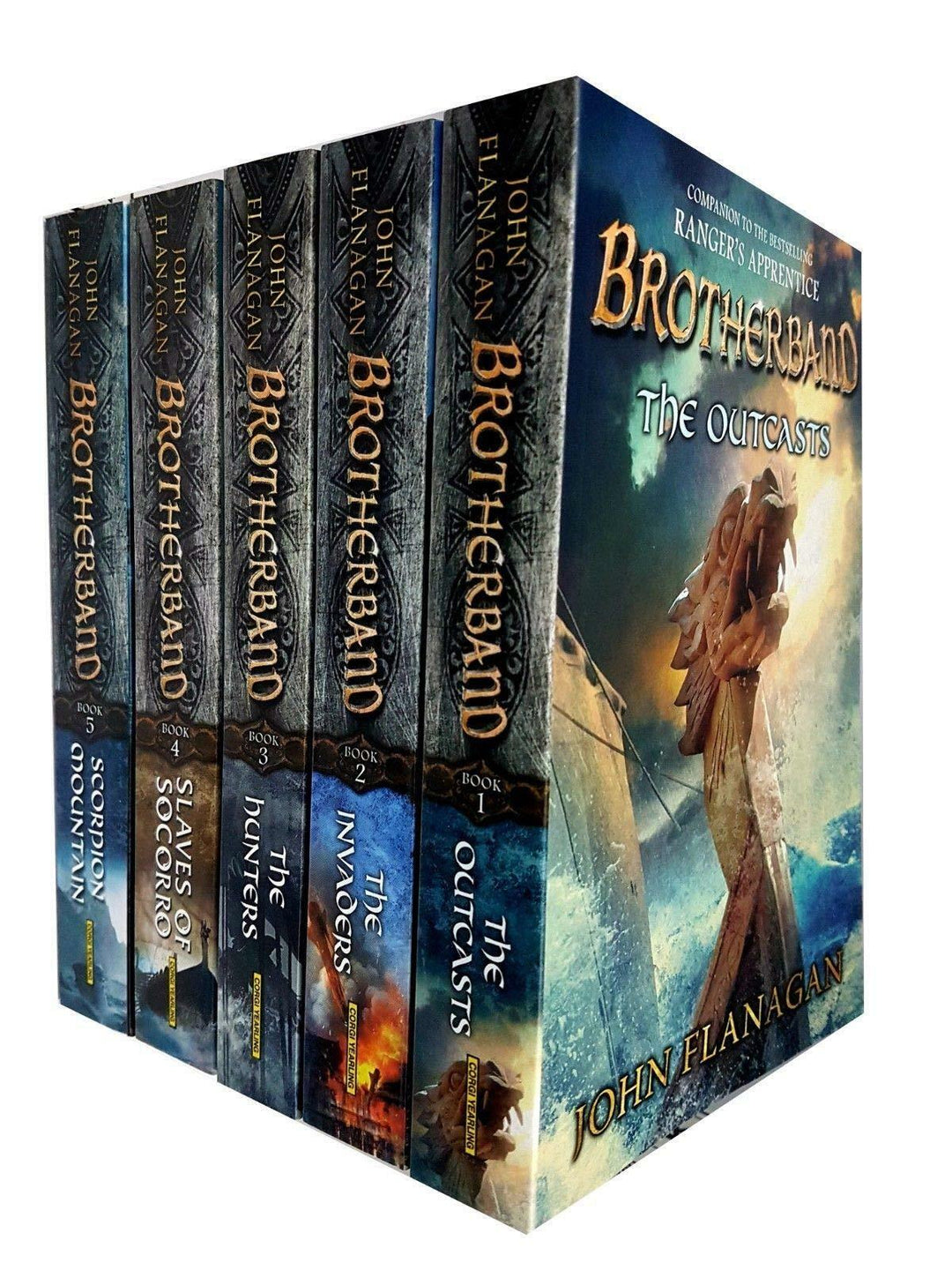 Brotherband Chronicles Series 6 Books Adult Pack Paperback Set By- John Flanagan - St Stephens Books