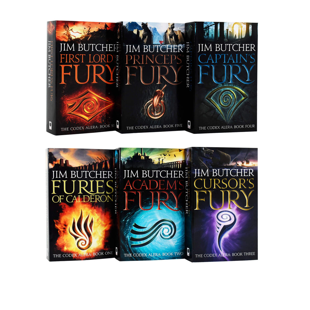 Codex Alera Series 6 Books Adult Collection Paperback Set By - Jim Butcher - St Stephens Books