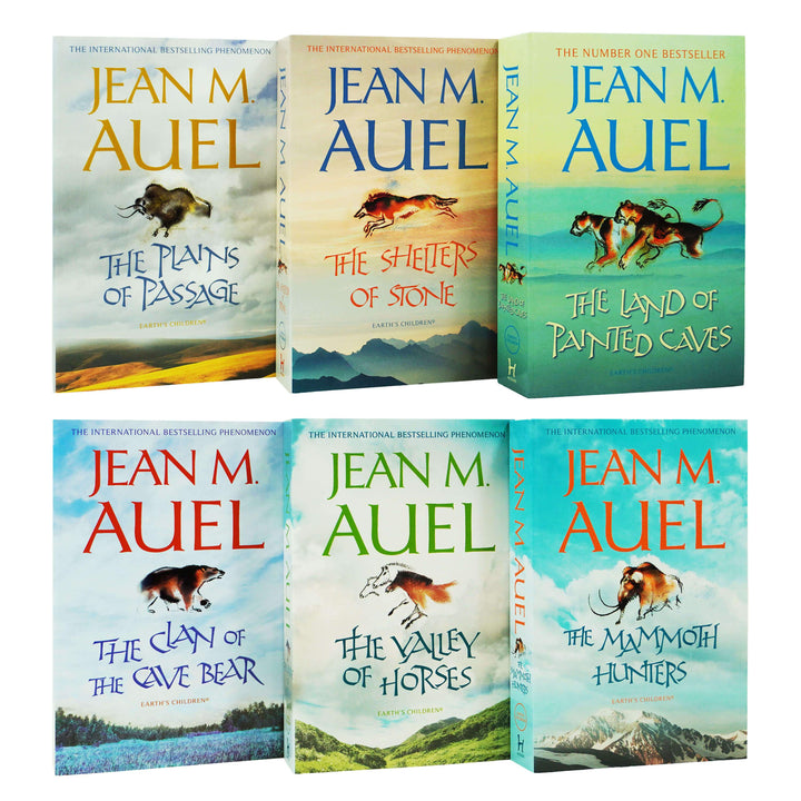 Adult - Earth's Children Series 6 Books Collection Set By Jean M Auel - Adult - Paperback