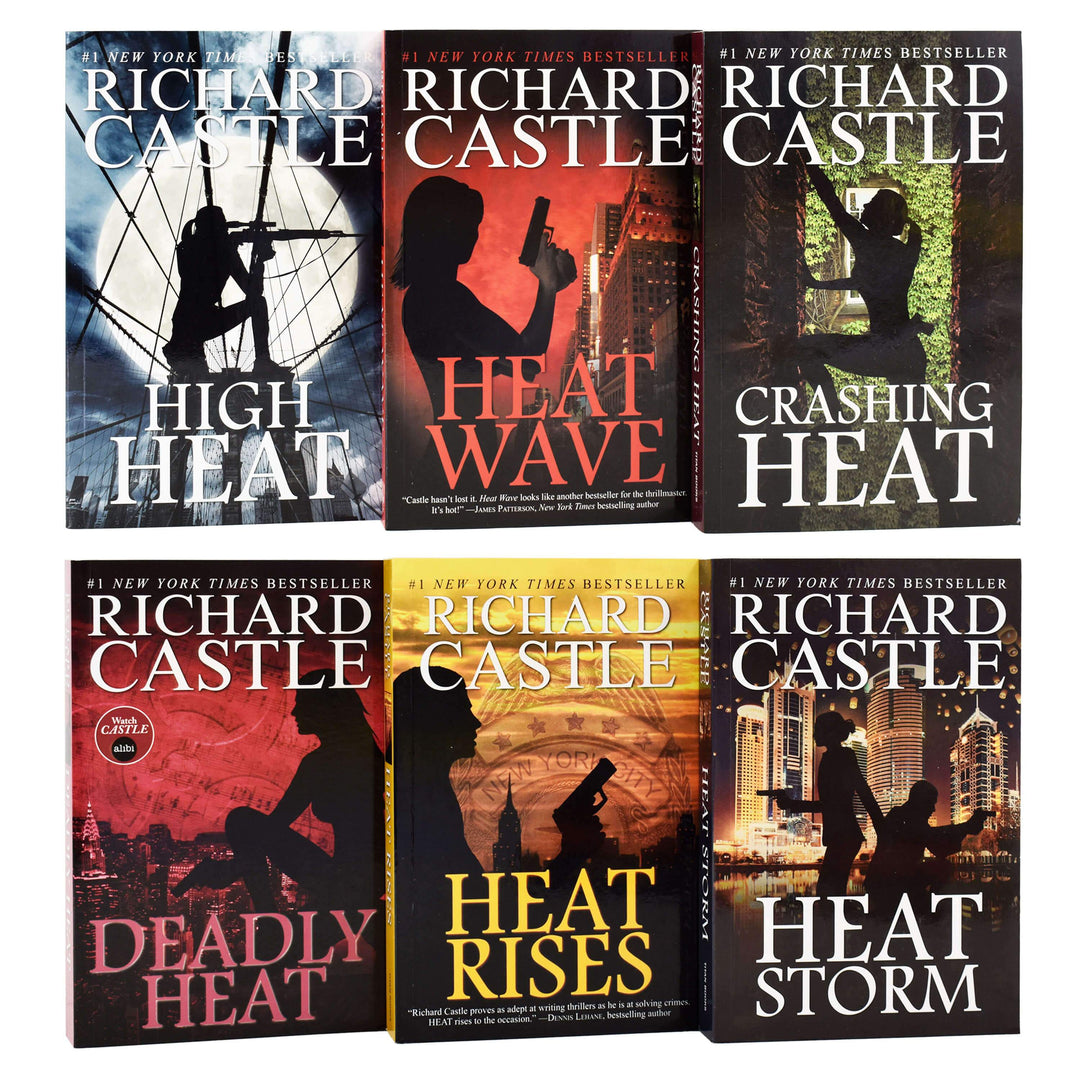 Adult - Richard Castle 6 Books Collection Set - Adult - Paperback