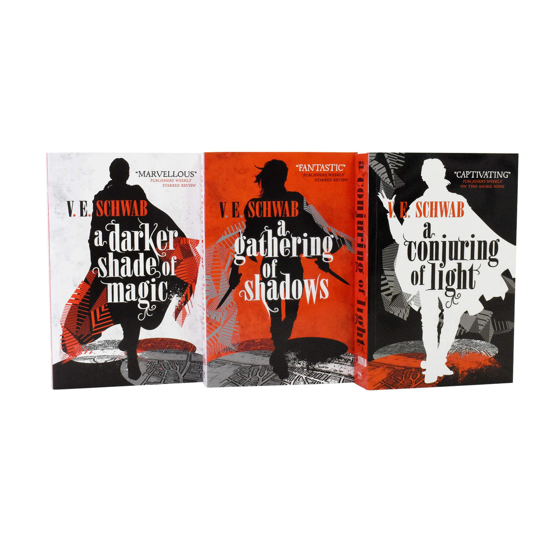 Shades Of Magic Trilogy Series 3 Books Adult Collection Paperback Set By V E Schwab - St Stephens Books