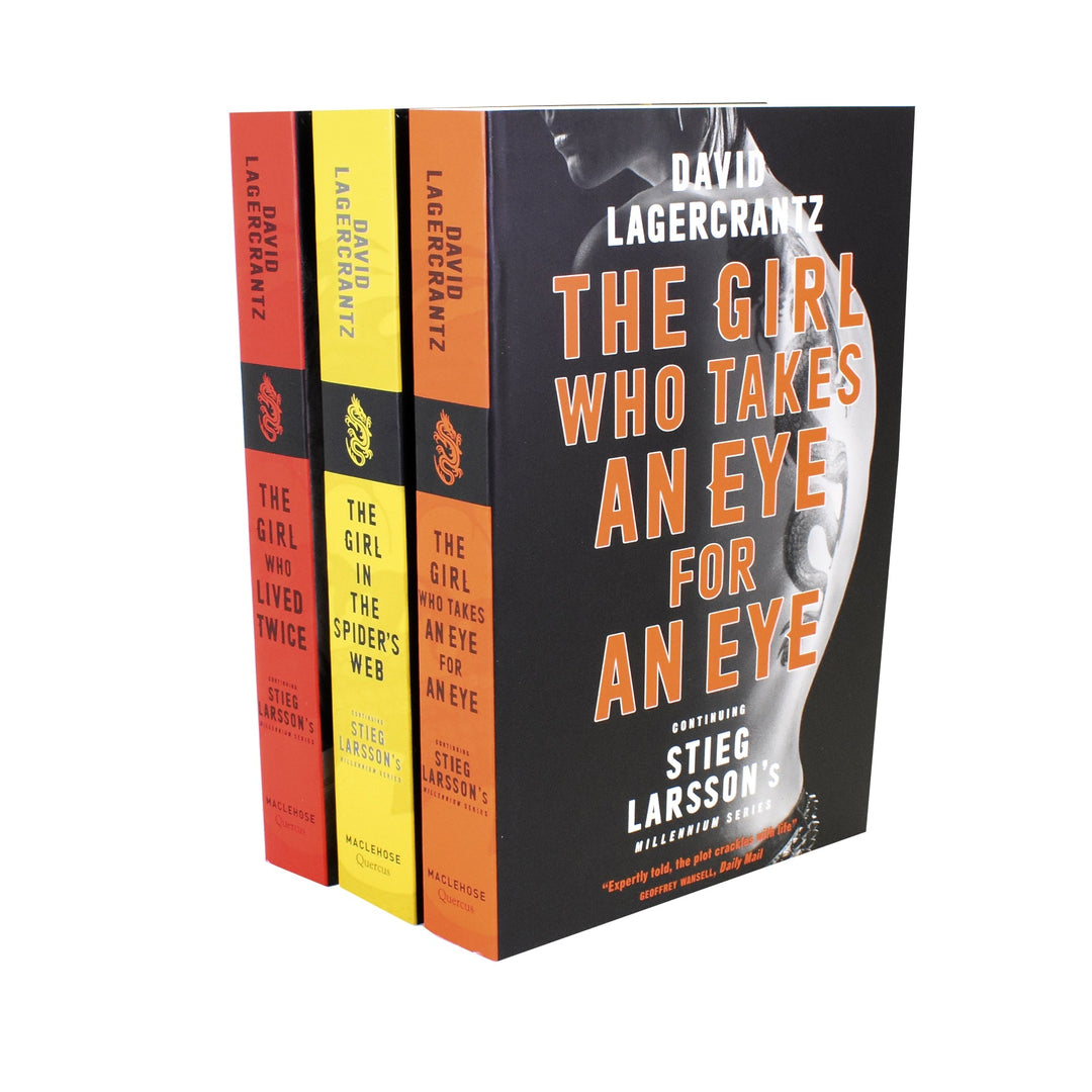 Adult - Stieg Larssons Millennium Series 3 Books Collection Box Set (Books 4 To 6) By David Lagercrantz – Adult – Paperback