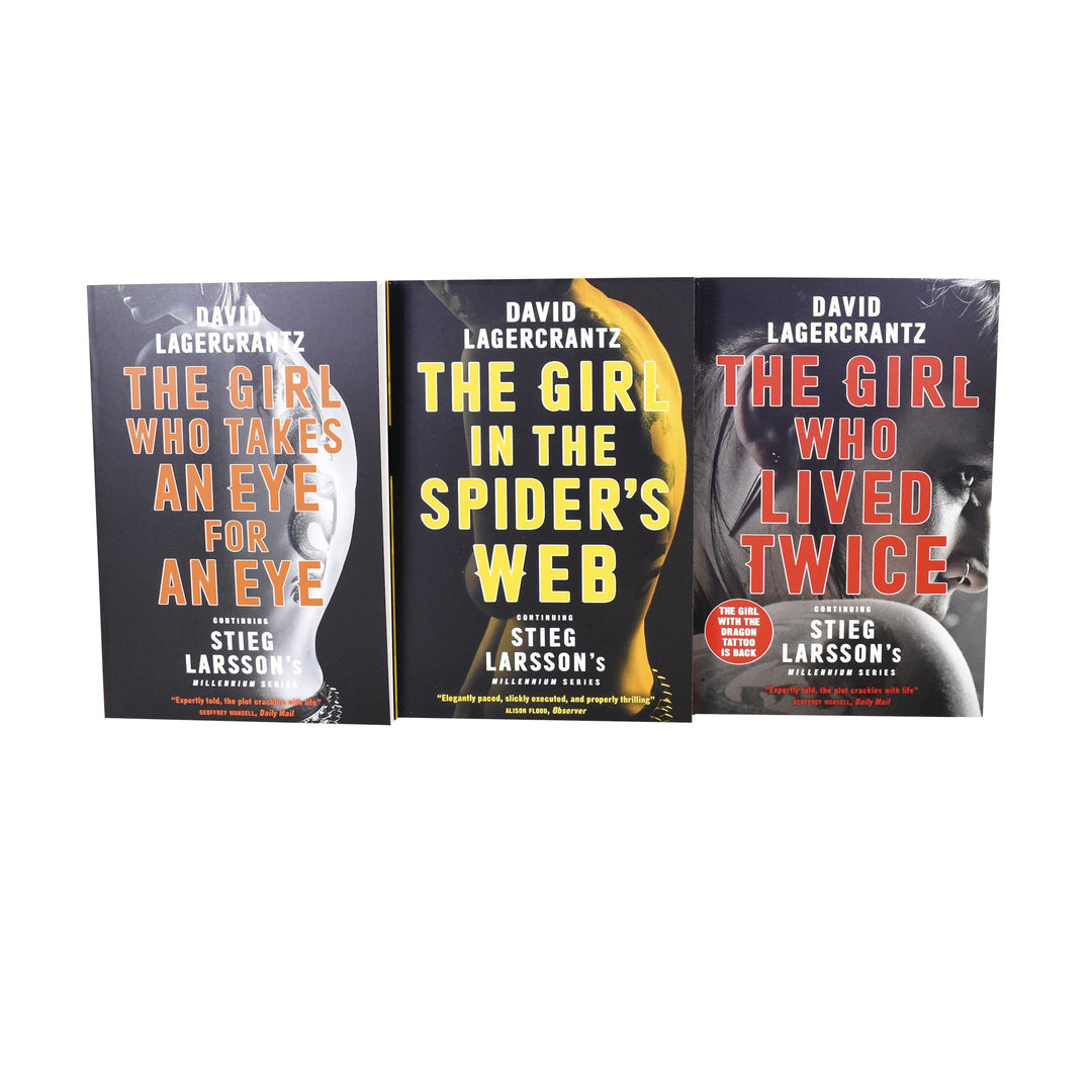 Adult - Stieg Larssons Millennium Series 3 Books Collection Box Set (Books 4 To 6) By David Lagercrantz – Adult – Paperback