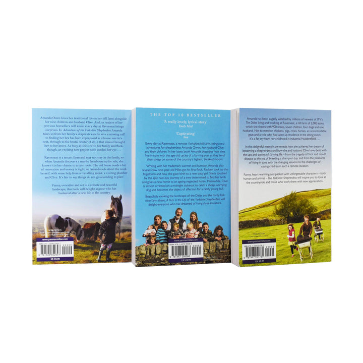 Yorkshire Shepherdess 3 Books Adult Collection Paperback Set By Amanda Owen - St Stephens Books