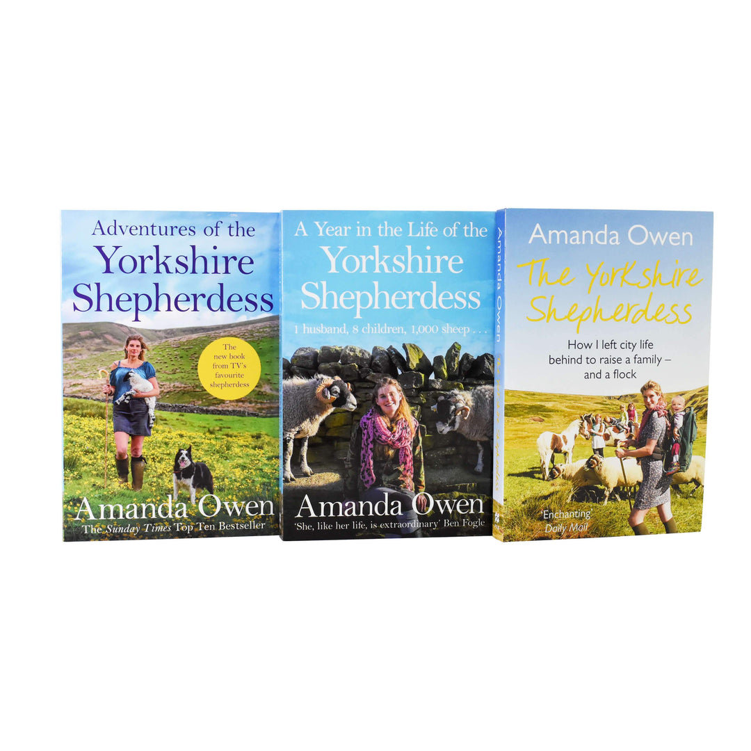 Yorkshire Shepherdess 3 Books Adult Collection Paperback Set By Amanda Owen - St Stephens Books