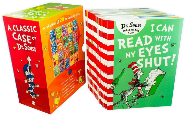 A Classic Case of Dr Seuss 20 Books Children Collection Paperback Gift Box Set - St Stephens Books