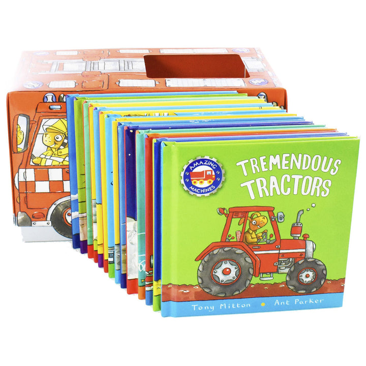 Amazing Machines Truckload 14 Books Children Collection Hardback By-Tony Mitton - St Stephens Books