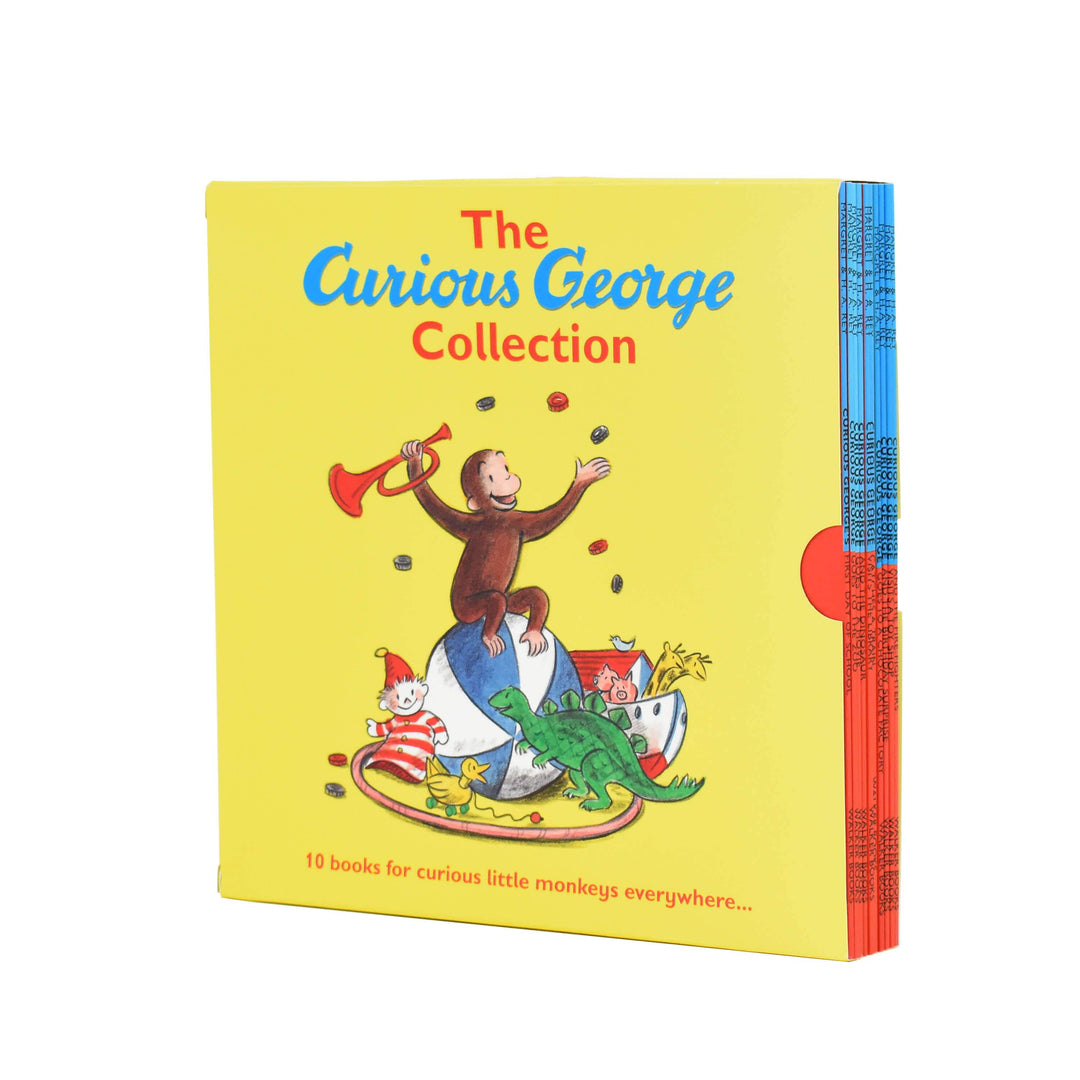 Age 0-5 - Curious George 10 Books Children Collection Paperback By Margret