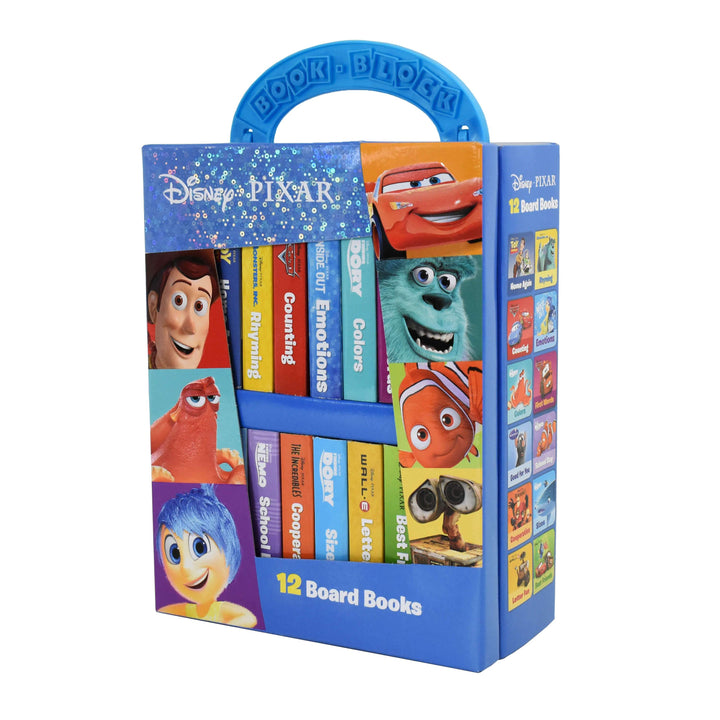 Age 0-5 - Disney Pixar My First Library 12 Book Set - Ages 0-5 - Board Book