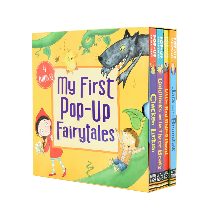 Age 0-5 - My First Pop Up Fairytales 4 Books Collection By Little Tiger - Ages 0-5 - Hardback