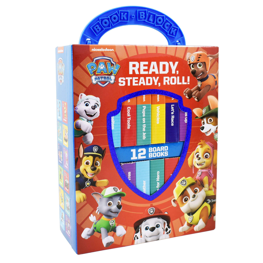 Age 0-5 - Paw Patrol My First Library Ready, Set, Roll! By PI Kids - Ages 0-5 - Board Book