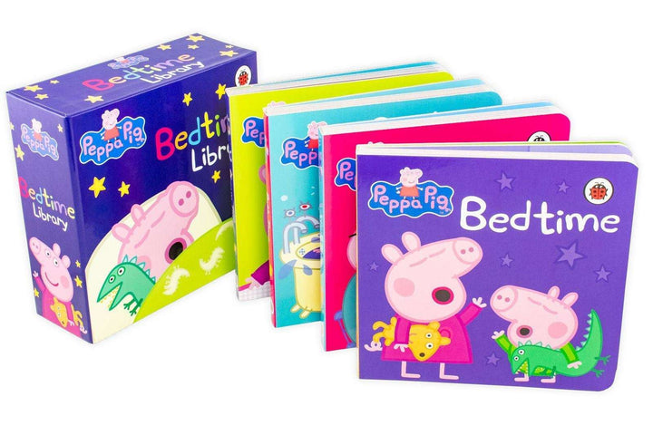 Peppa Pig Bedtime Library 4 Board Books Collection - St Stephens Books