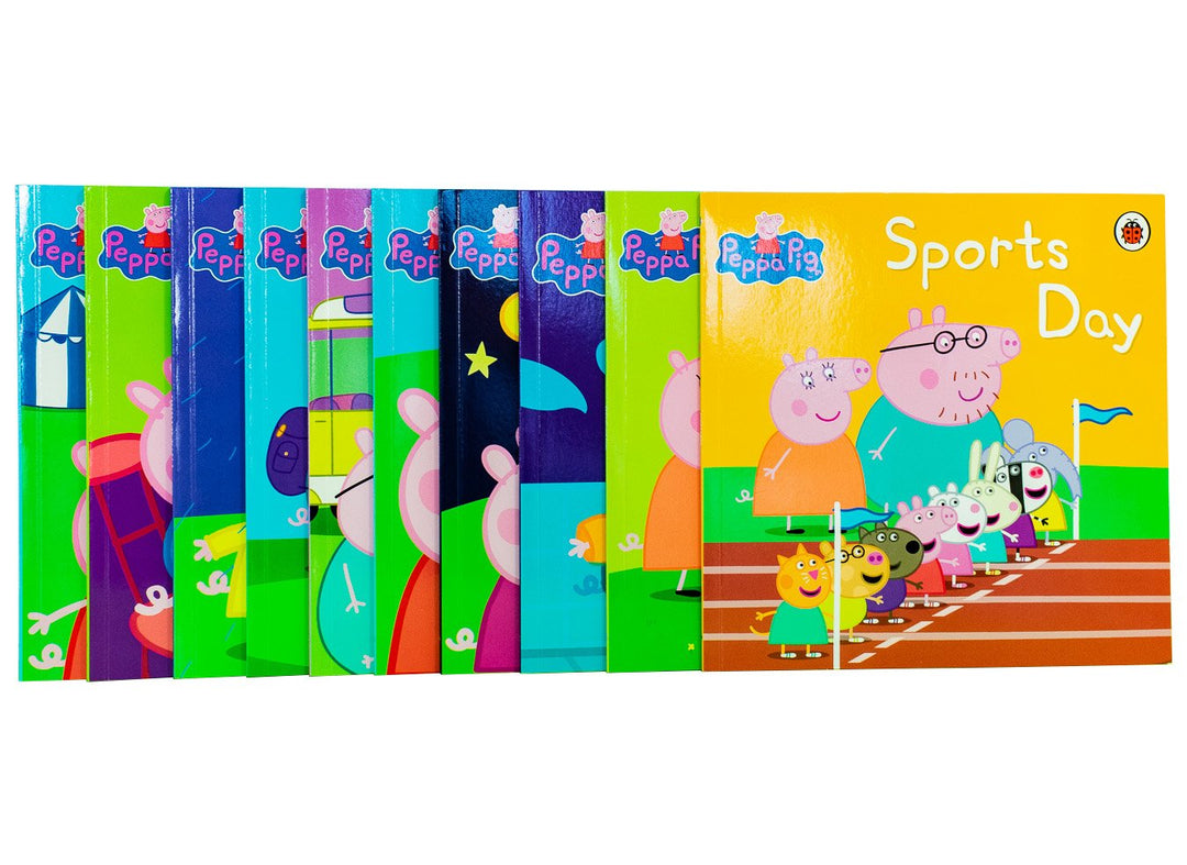 Peppa Pig Favourite Stories 10 Books Children Collection Paperback By - Ladybird - St Stephens Books