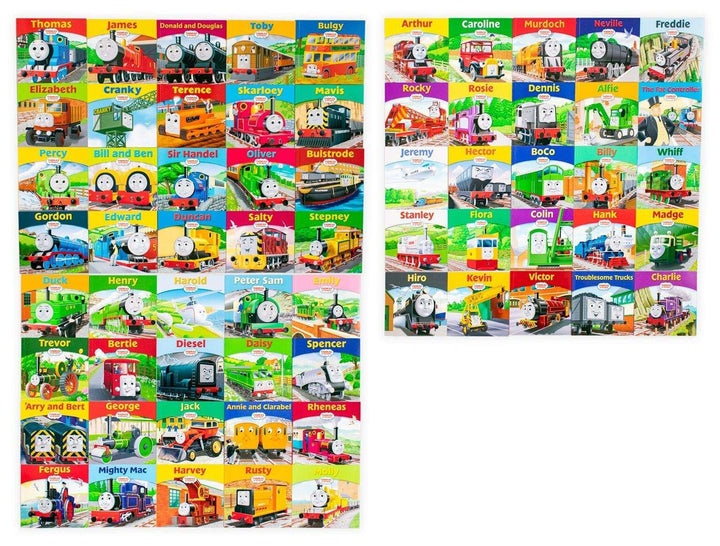 Thomas & Friends The Complete 65 Books Children Collection Paperback Box Set - St Stephens Books