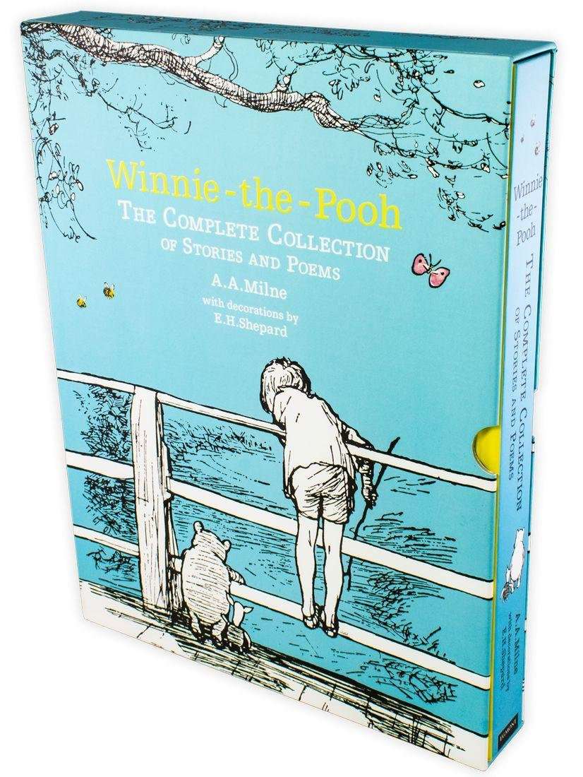Winnie The Pooh Stories & Poems Complete Children Set Hardback By, A A Milne - St Stephens Books