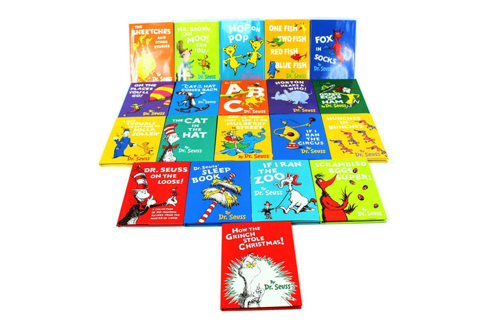 Wonderful World Of Dr Seuss 20 Books Children Collection Hardback Box Set - St Stephens Books
