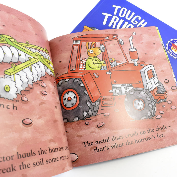 Amazing Machines Truckload 10 Books With CD Children Collection Paperback Set By Tony Mitton - St Stephens Books