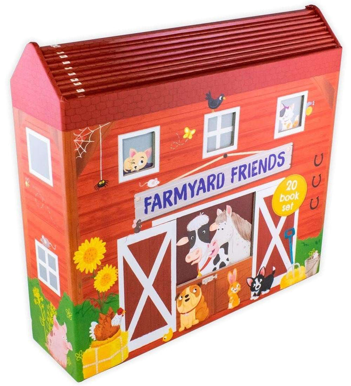 Farmyard Friends 20 Books Collection in a Barn - St Stephens Books