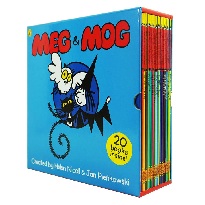 Age 5-7 - MEG & MOG The Complete Collection 20 Books Box By Helen Nicoll & Jan Pienkowski - Ages 5-7 - Paperback