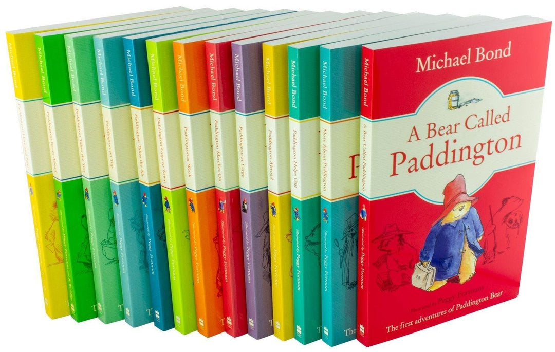 Paddington Bear 13 Books Children Collection Paperback By Michael Bond - St Stephens Books