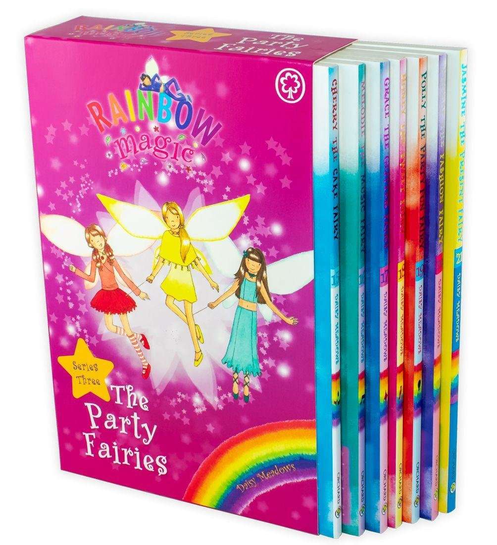 Rainbow Magic: The Party Fairies 7 Books Collection (Series 3) - St Stephens Books