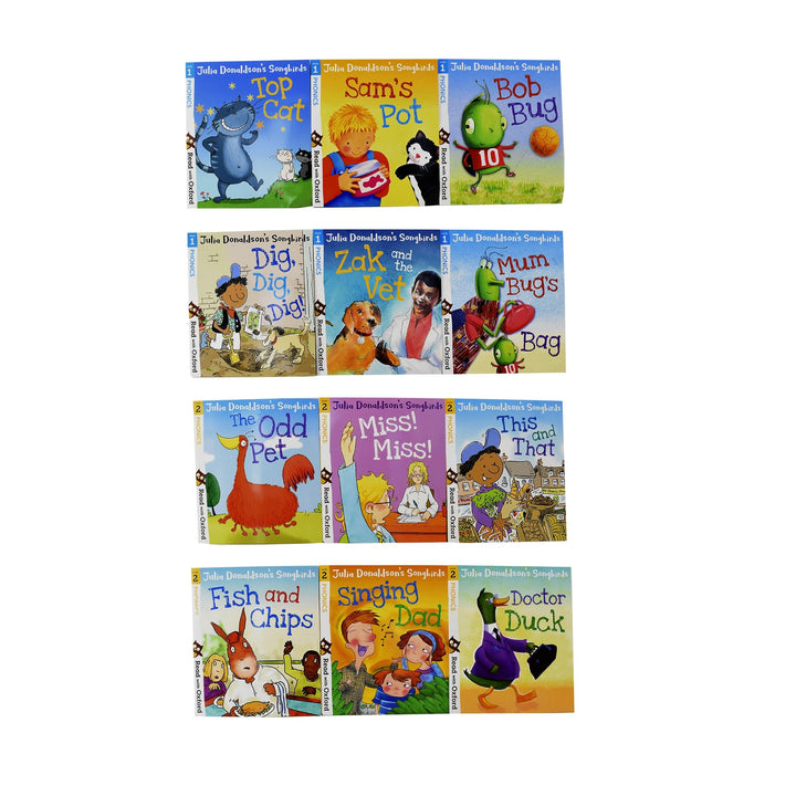 Songbirds Read With Oxford 36 Books Children Pack Paperback By Julia Donaldson - St Stephens Books
