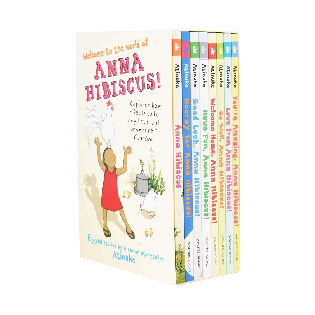 Age 7-9 - Anna Hibiscus Series 8 Books Collection Set By Atinuke - Paperback - Age 7-9