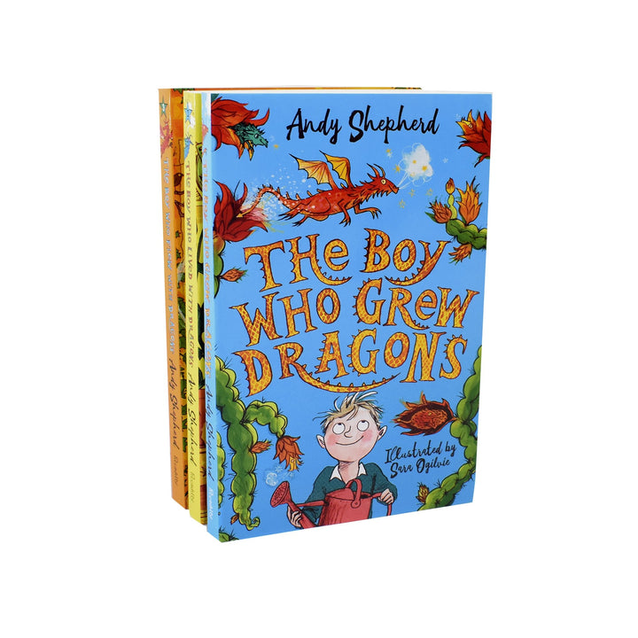 Boy Who Grew Dragons 3 Books Children Collection Paperback Set By Andy Shepherd - St Stephens Books