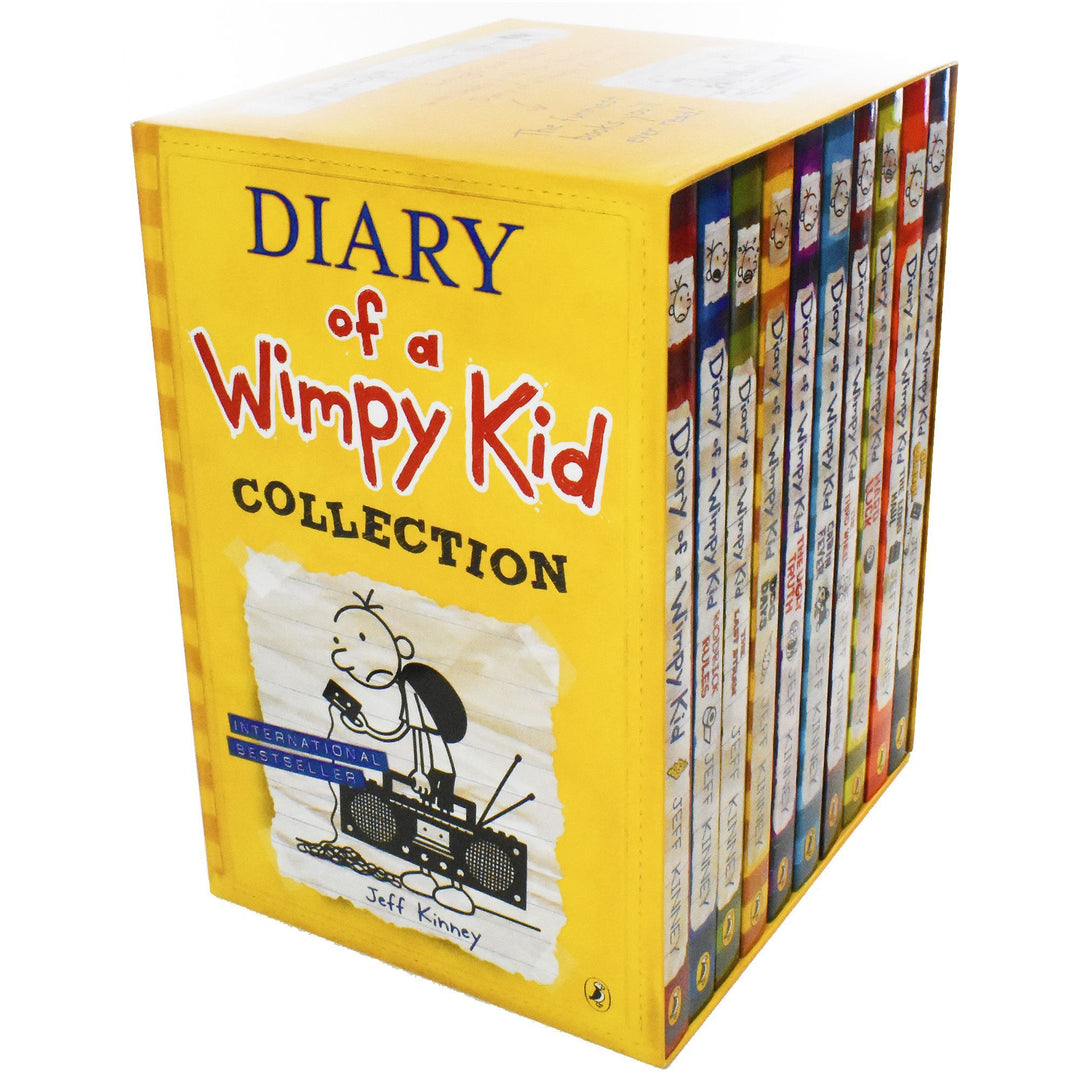 Diary Of Wimpy Kid Series 10 Books Children Collection Paperback By Jeff Kinney - St Stephens Books