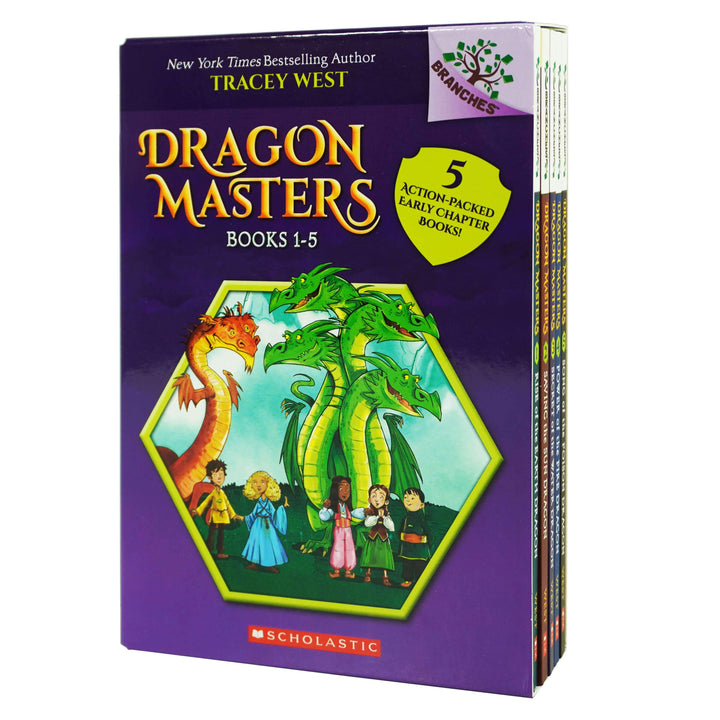 Age 7-9 - Dragon Masters Series Books 1-5 Collection By Tracey West - Ages 7-9 - Paperback