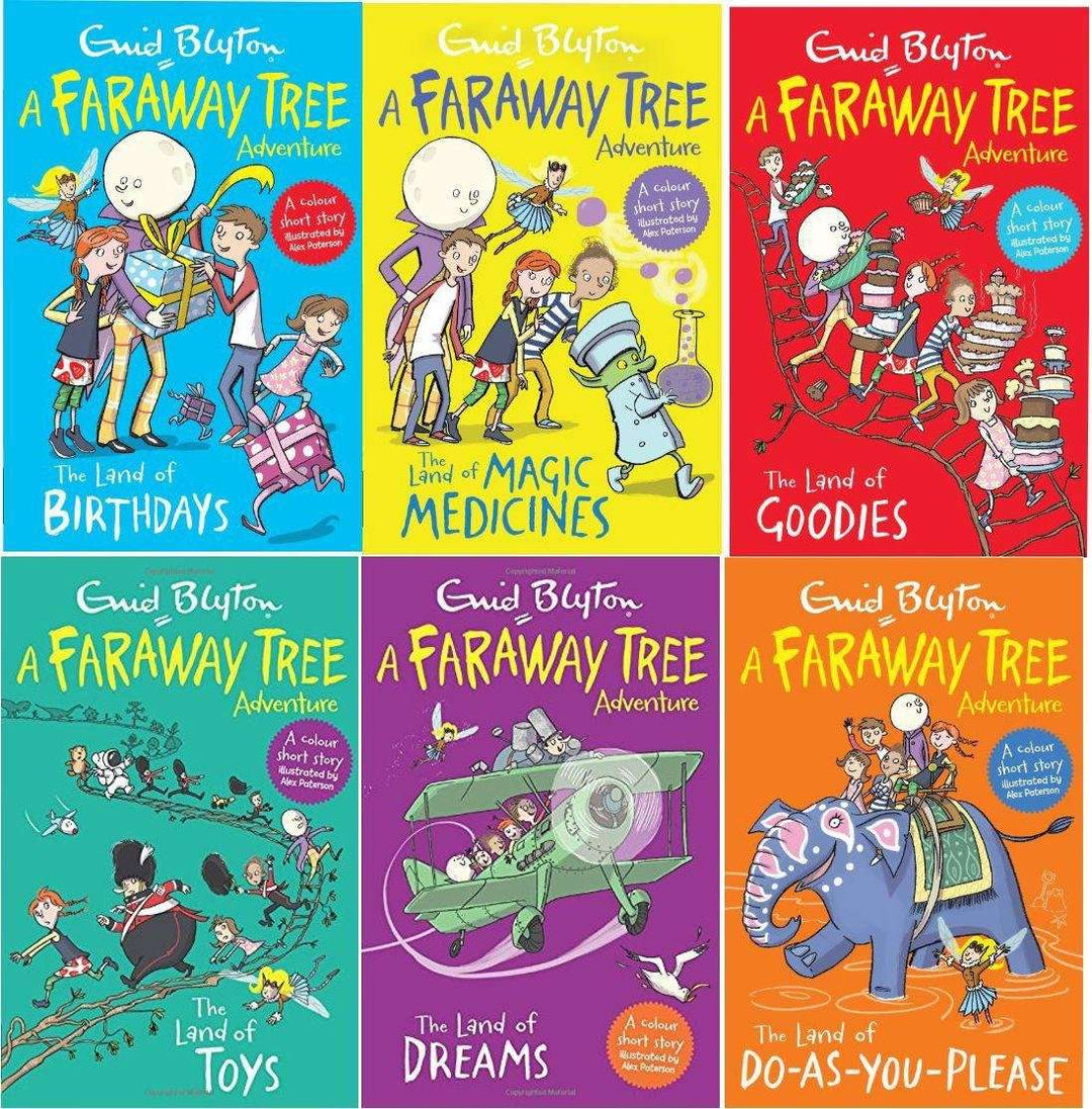 Enid Blyton The Faraway Tree Adventures 6 Books Collection - St Stephens Books