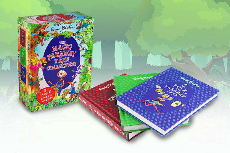 Enid Blyton The Magic Faraway Tree 3 Books Box Deluxe Set - St Stephens Books
