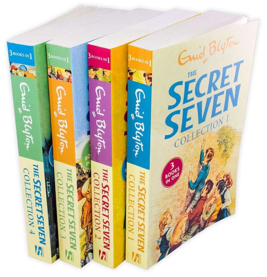 Enid Blyton The Secret Seven 4 Books 12 Story Collection - St Stephens Books