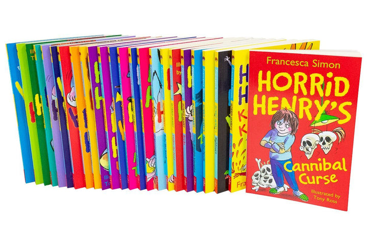 Horrid Henry Complete Story 24 Books Children Collection Paperback By Francesca Simon - St Stephens Books