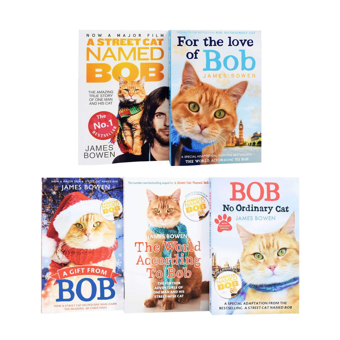 Age 7-9 - James Bowen Bob 5 Books Set - Ages 7-9 - Paperback