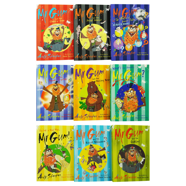 Age 7-9 - Mr Gum Humour Collection 9 Books Set By Andy Stanton - Ages 7-9 - Paperback