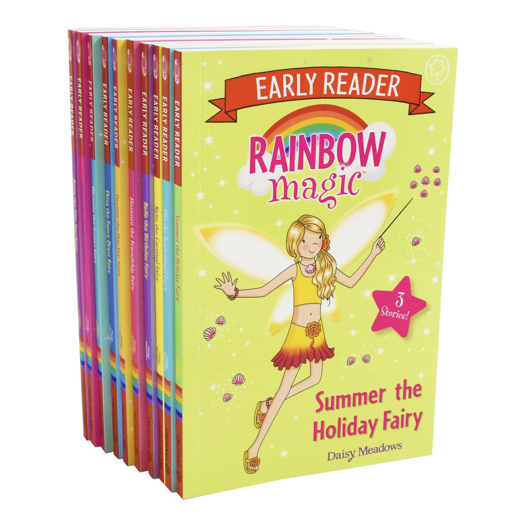 Rainbow Magic Early Reader 10 Books Children Collection Paperback Set By Daisy Meadows - St Stephens Books